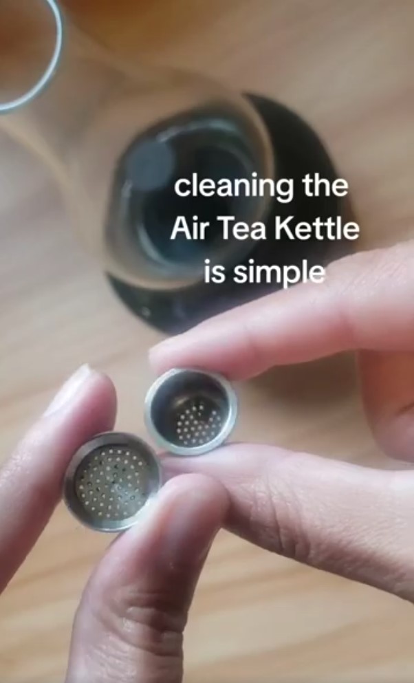 Cleaning the Air Tea Kettle is simple